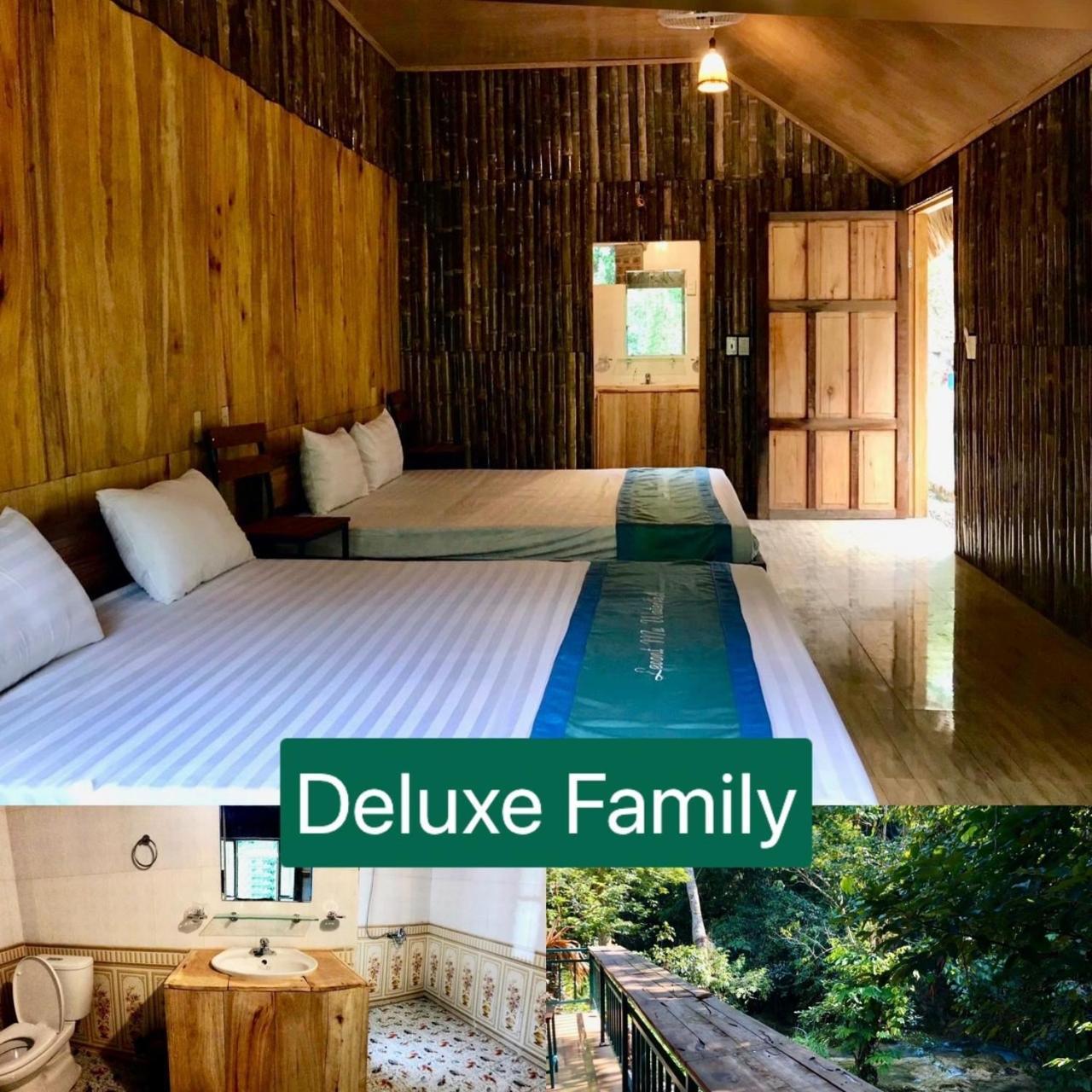 Lepont Mu Waterfall Bungalow Hoa Binh Exterior photo